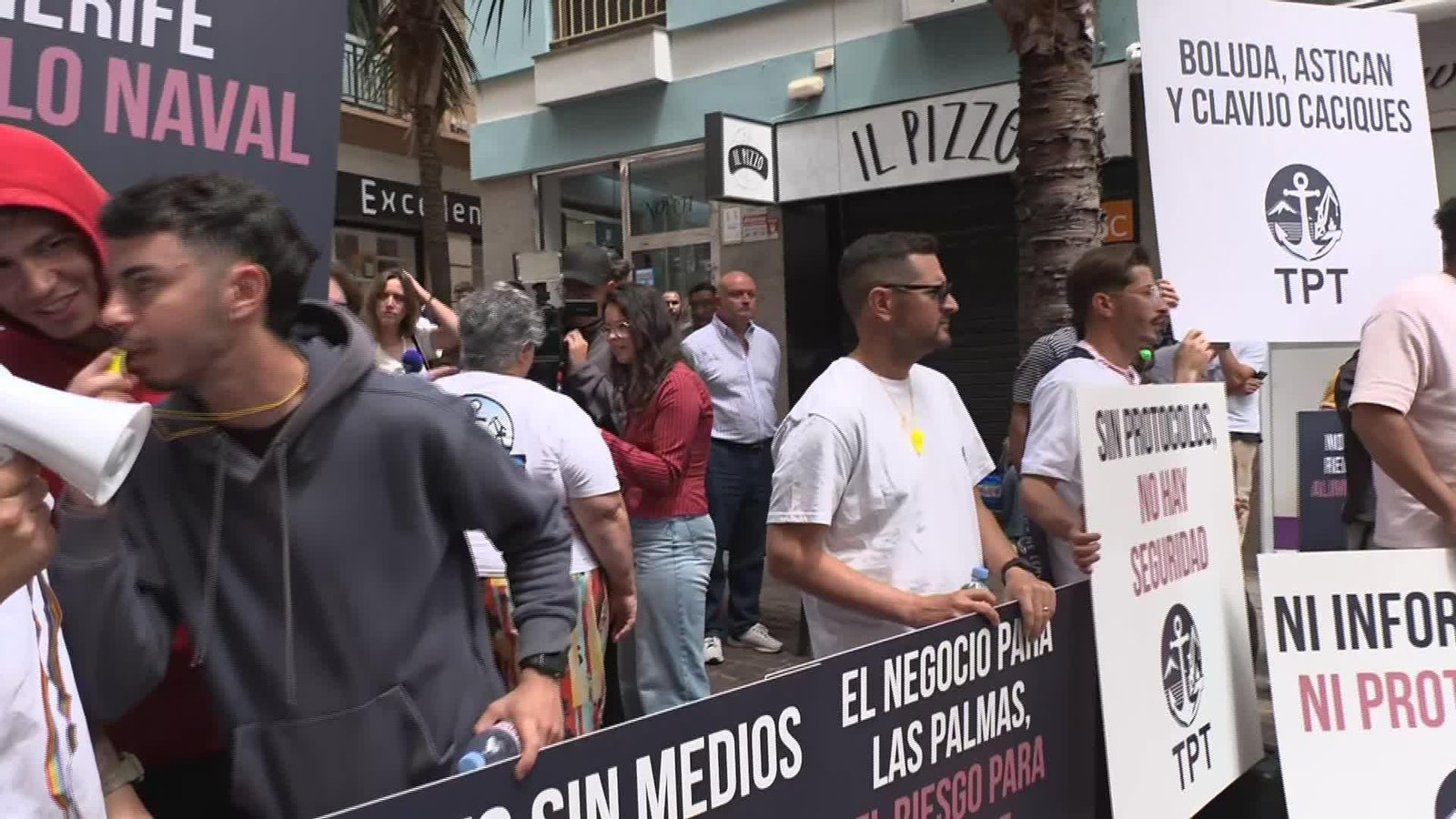 V029-TENERIFE MANIFESTACIÓN TRABAJADORES PUERTO