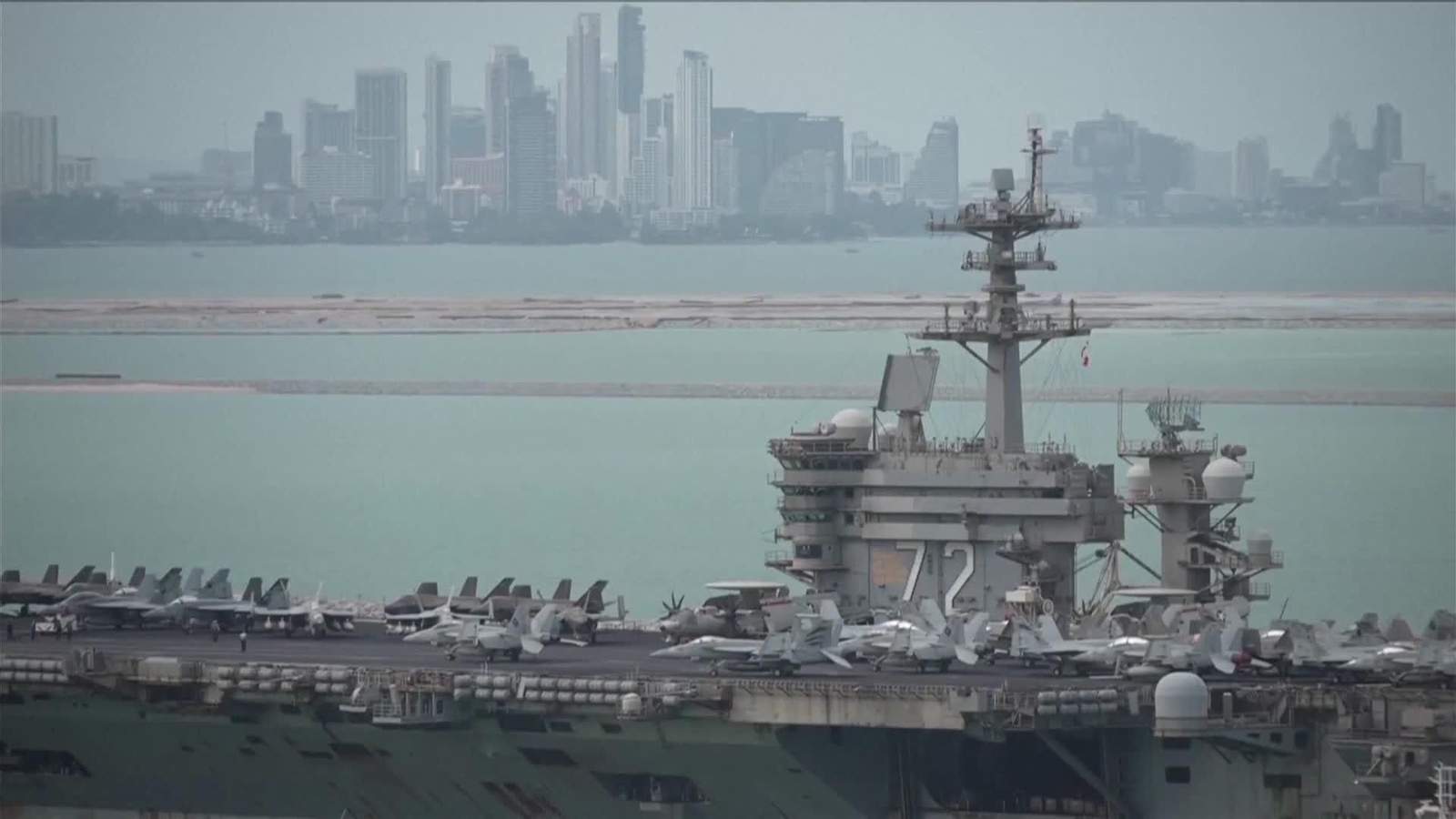 va portaaviones usa en tailandia