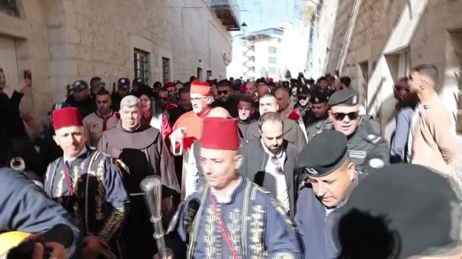 X040-CISJORDANIA MISA PATRIARCA JERUSALEN