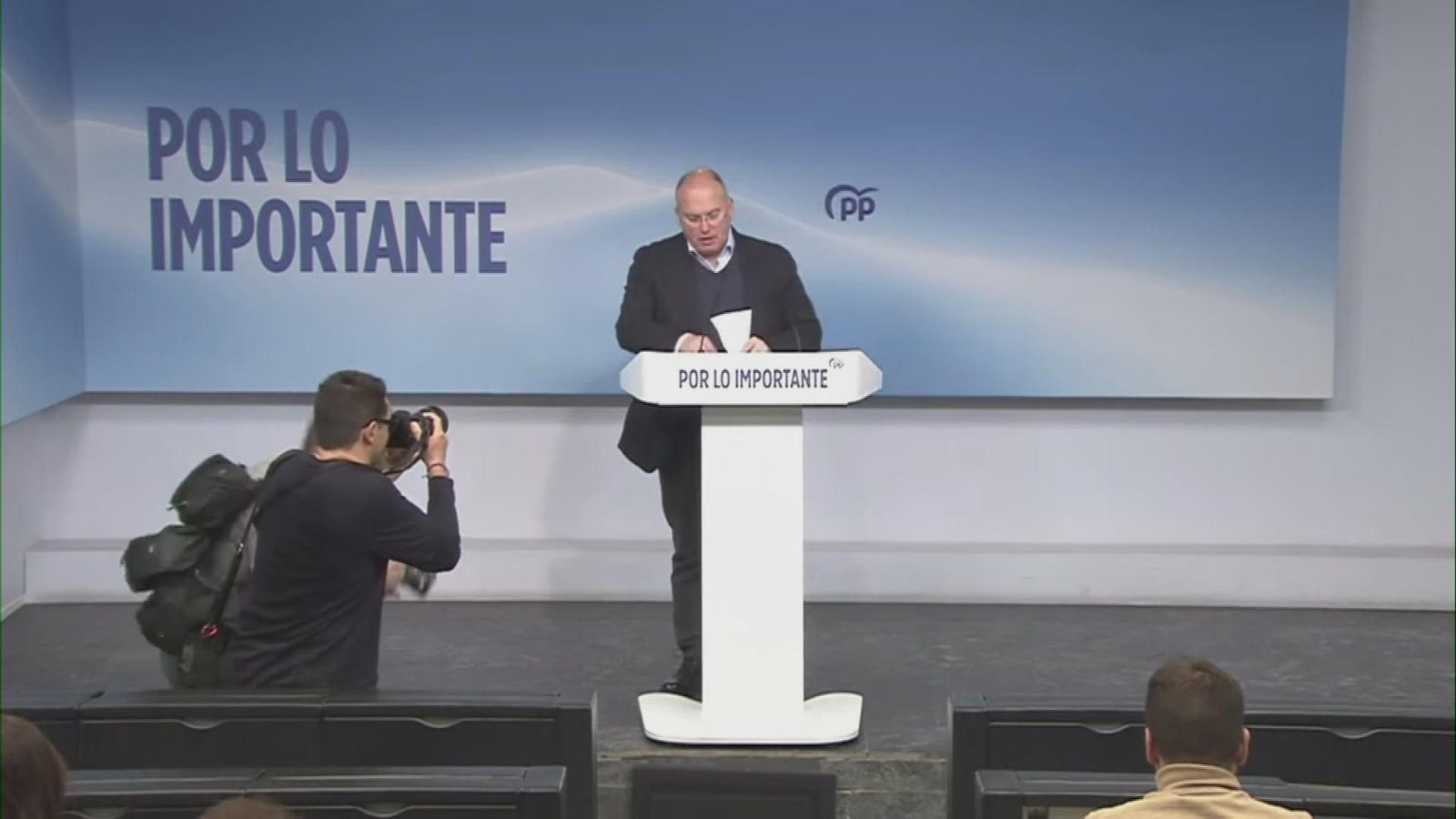 Miguel Tellado, secretario general del PP