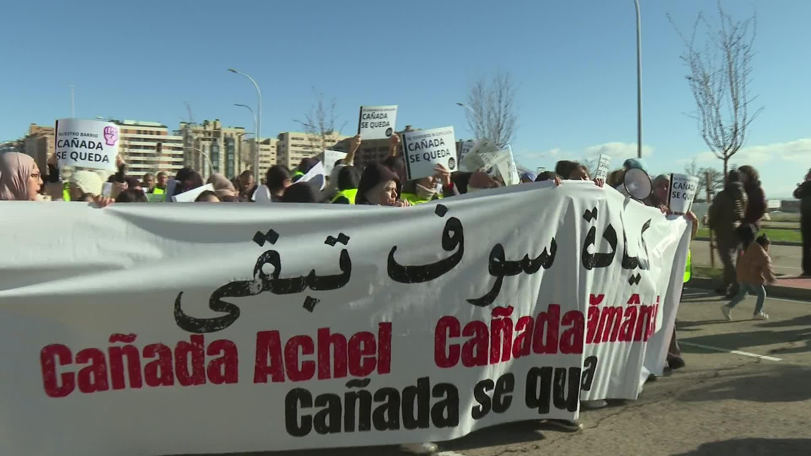S036-MADRID VALLECAS MARCHA CAÑADA REAL