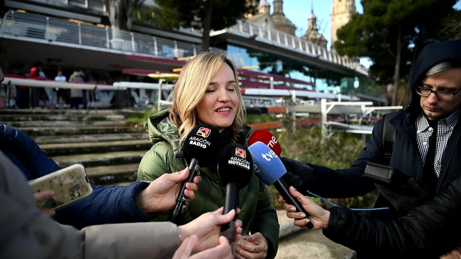 S029-ARAGON CAMPAÑA SABADO PILAR ALEGRIA PSOE