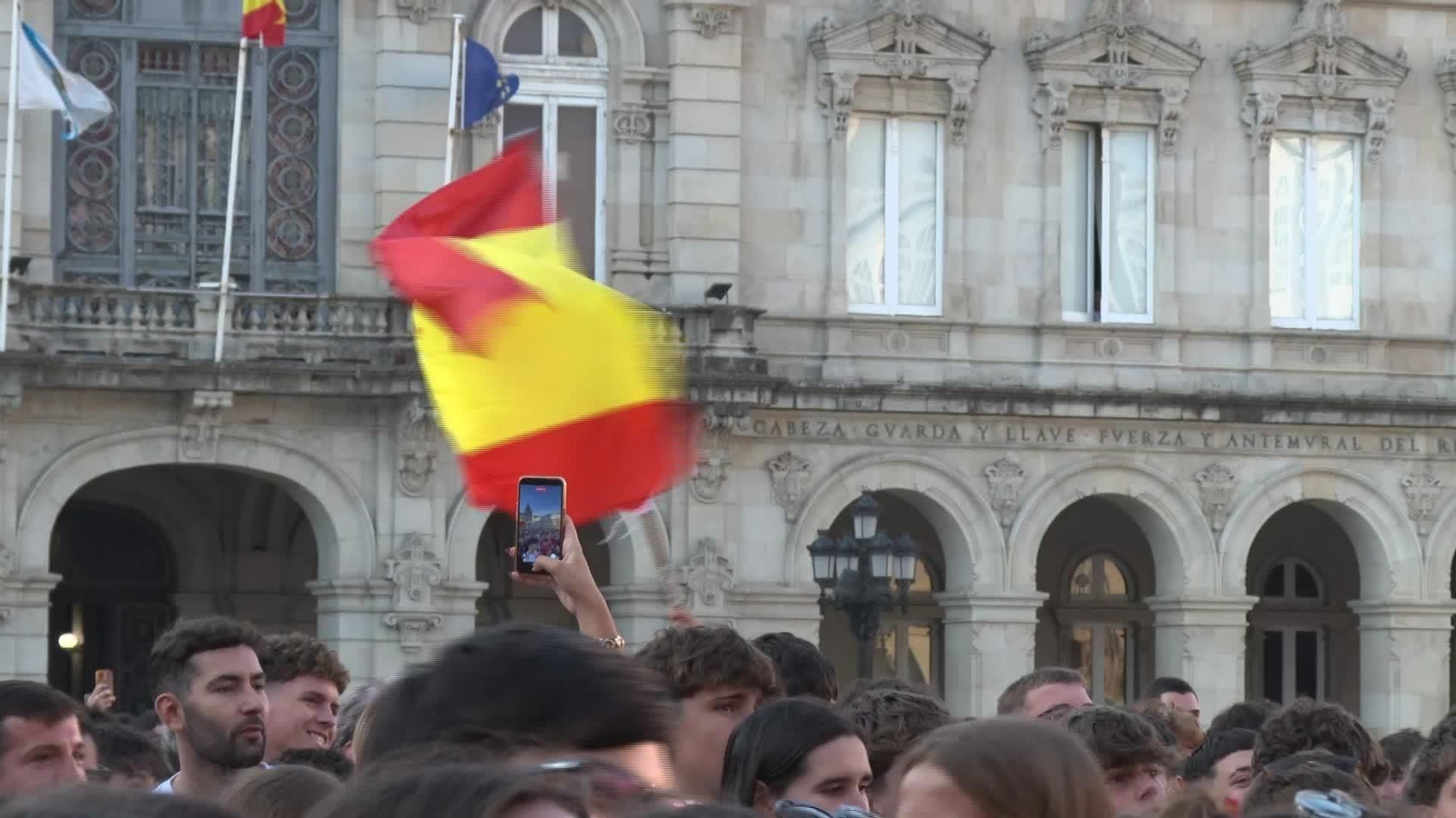 S012-A CORUÑA REACCIONES PARTIDO SELECCIÓN