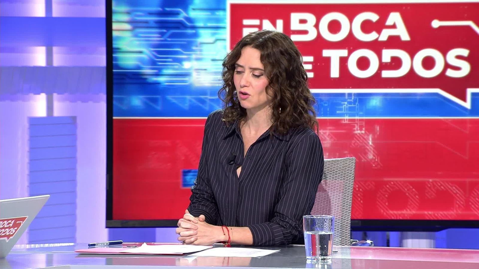 M027-MADRID ENTREVISTA AYUSO MEDIASET