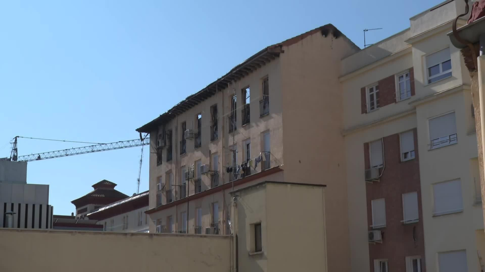 L075-MADRID INCENDIO CHAMBERI TARDE