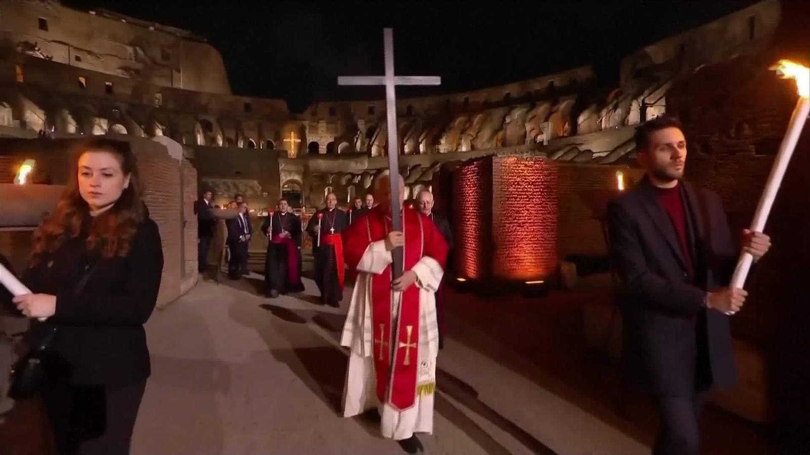 S008-ITALIA ROMA PAPA VIACRUCIS