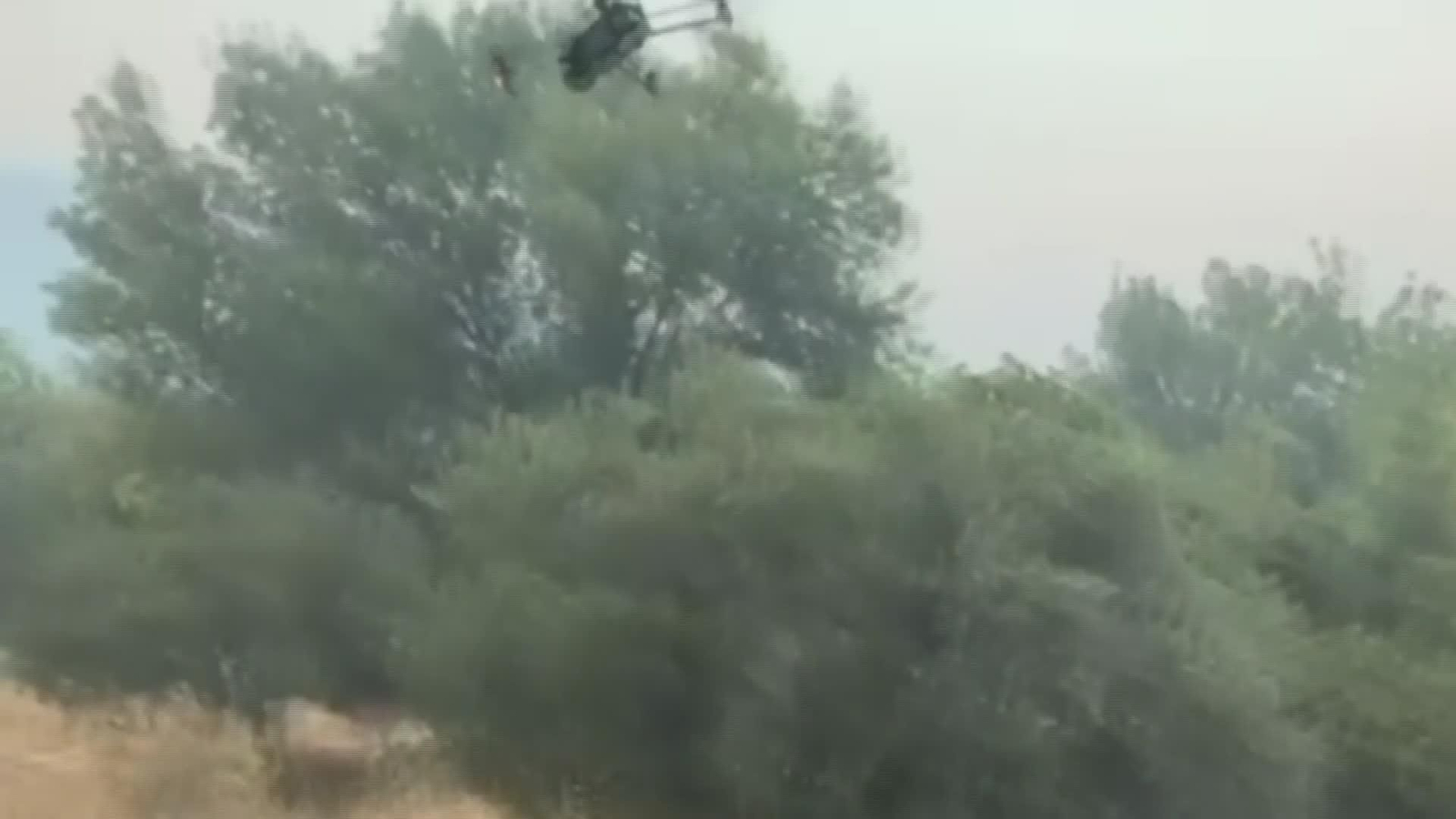 M016-IMAGENES AEREAS INCENDIO SOTILLO DE LA ADRADA UME Y GCIVIL