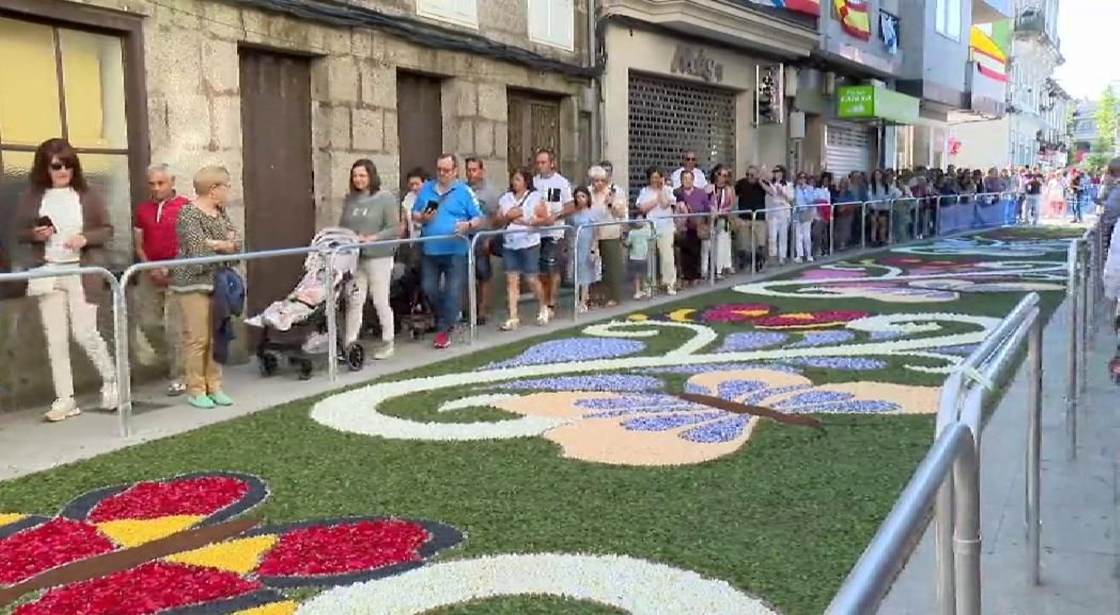 España se cubre de alfombras florales en las procesiones del Corpus España se cubre de alfombras florales en las procesiones del Corpus