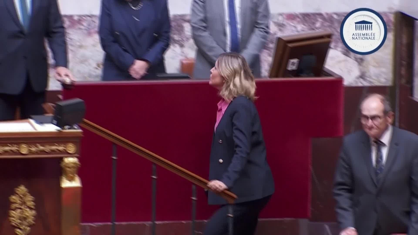 M073-FRANCIA MINUTO SILENCIO ASAMBLEA ASESINATO LILIANA