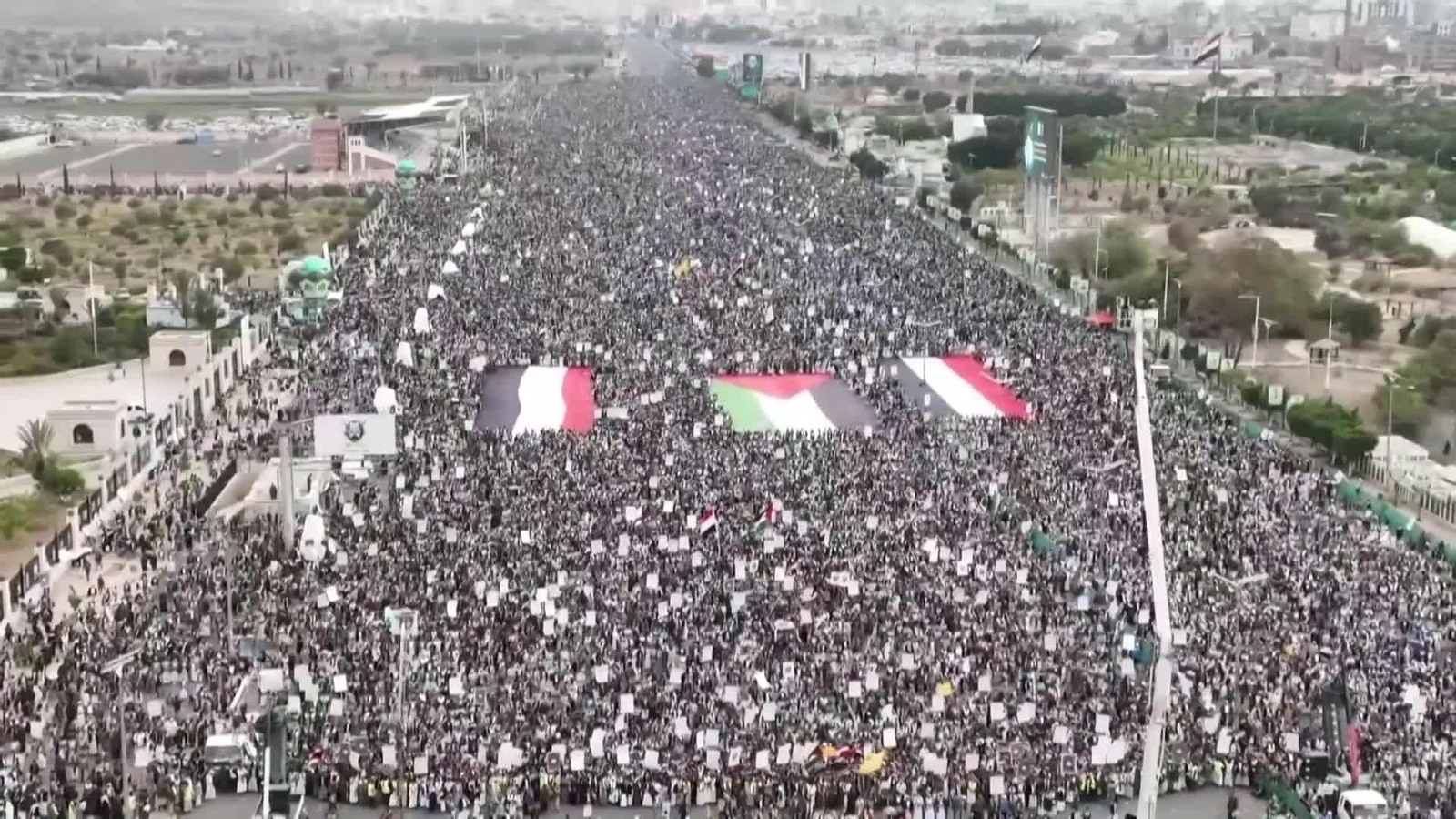 S010-YEMEN PROTESTA CONTRA NETANYAHU