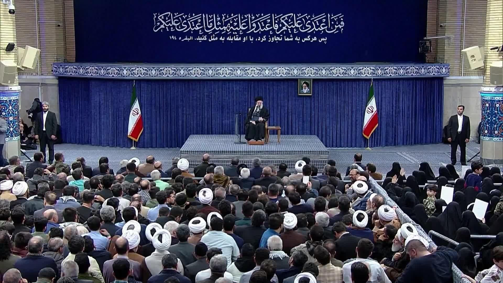 M065-IRAN JAMENEI AMENAZA A ESTADOS UNIDOS
