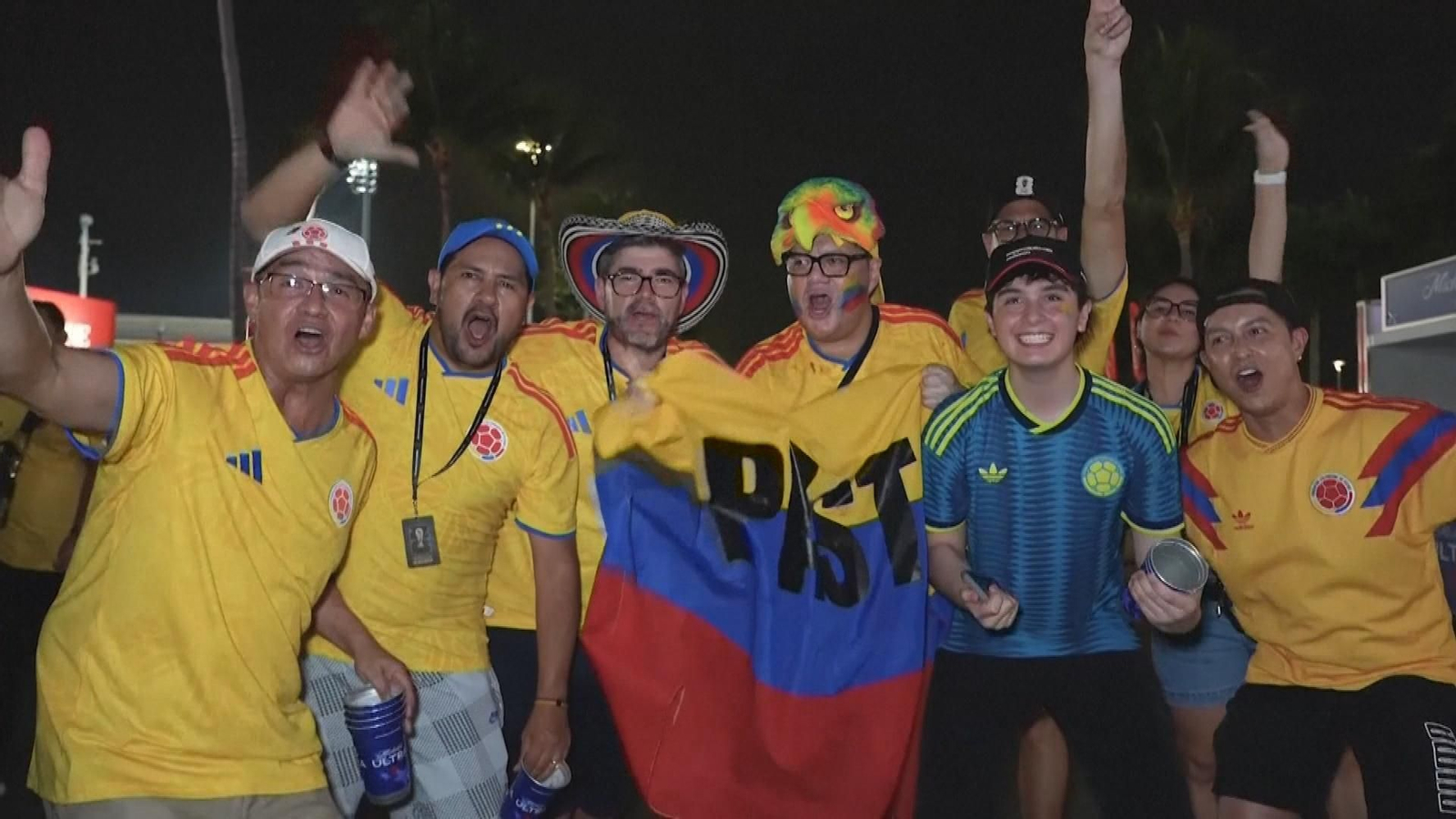 Colombia celebra el liderato de grupo tras empatar con Portugal
