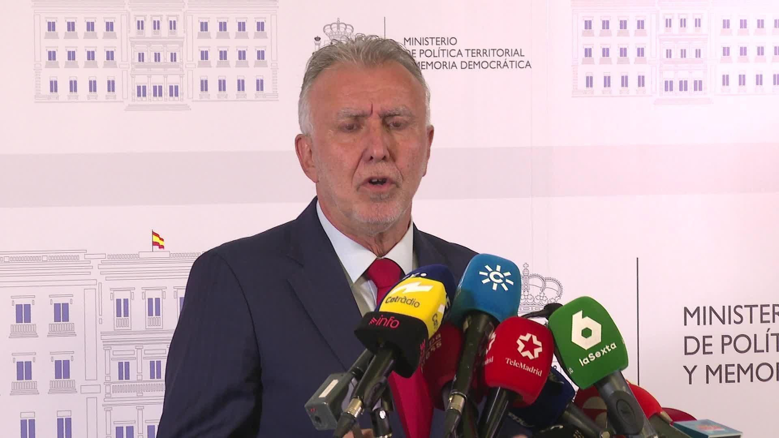 M086-MADRID RUEDA DE PRENSA ANGEL VICTOR TORRES