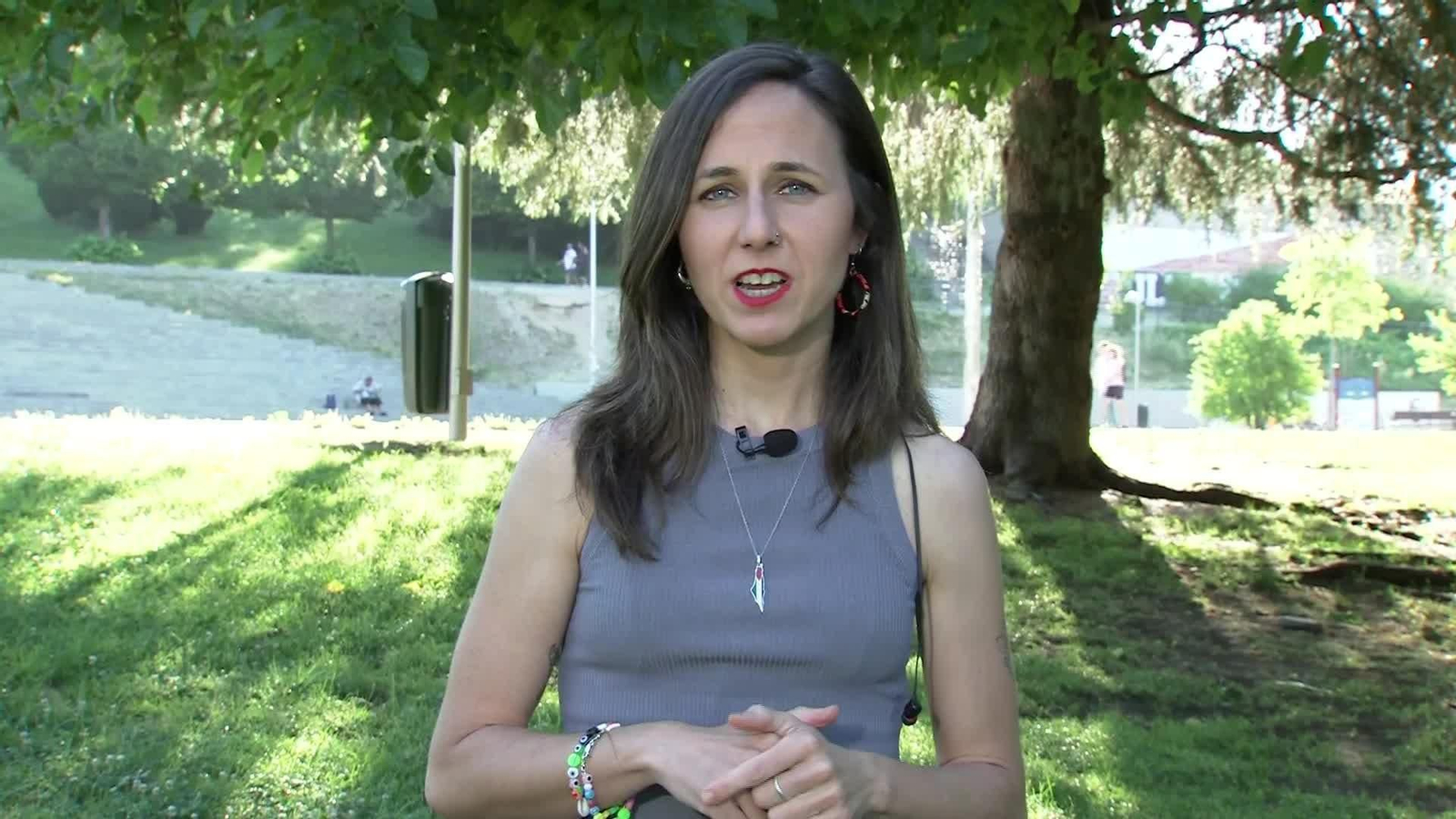 X013-MADRID ENTREVISTA IONE BELARRA MEDIASET