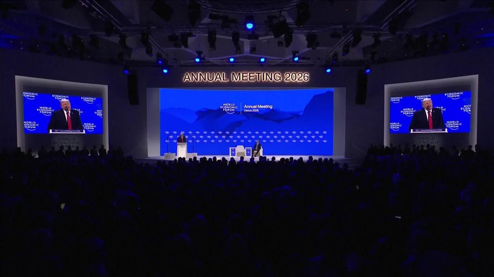 X062-SUIZA TRUMP SOBRE GROENLANDIA