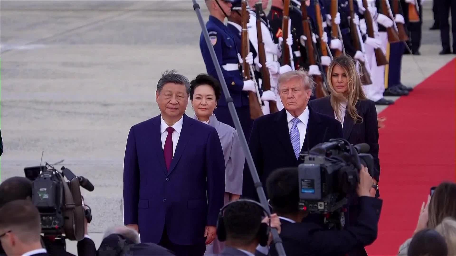 va llegada xijinping a washington