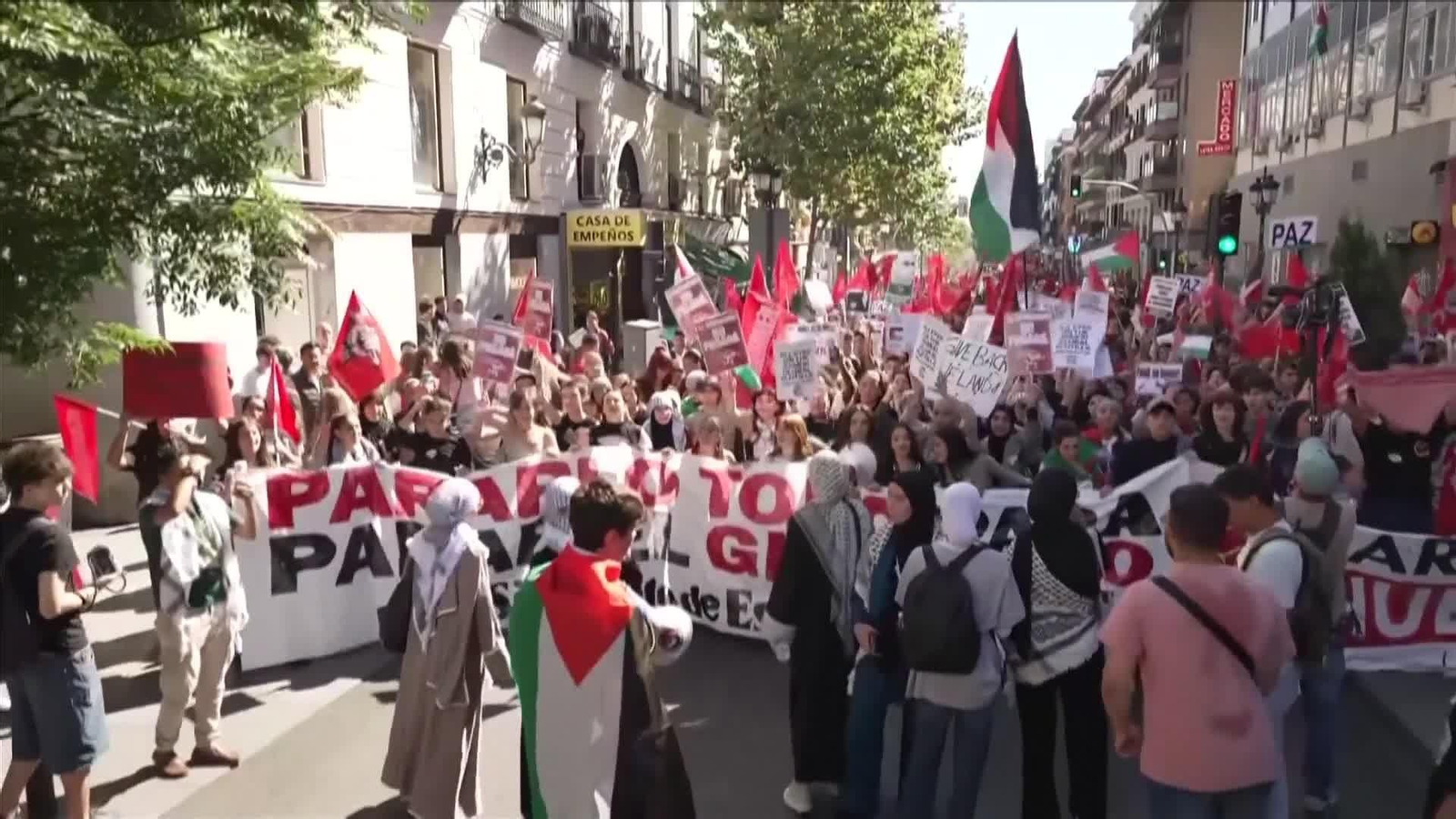 va protestas flotilla mundo