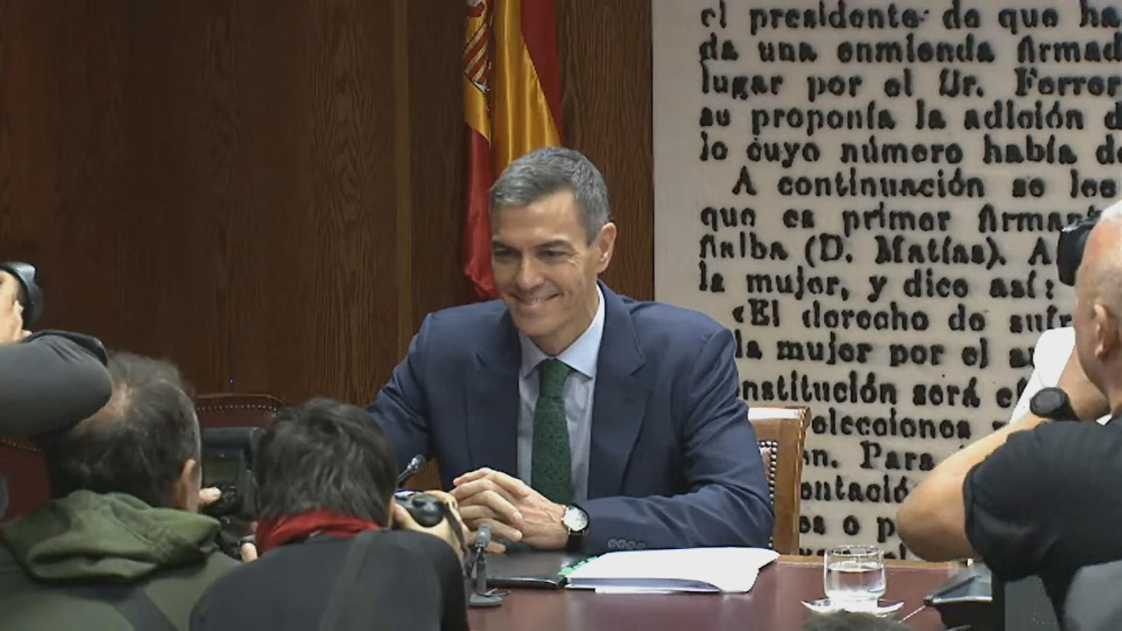 Arranca la comparecencia de Pedro Sánchez en la comisión de investigación del caso Koldo en el Senado Arranca la comparecencia de Pedro Sánchez en la comisión de investigación del caso Koldo en el Senado