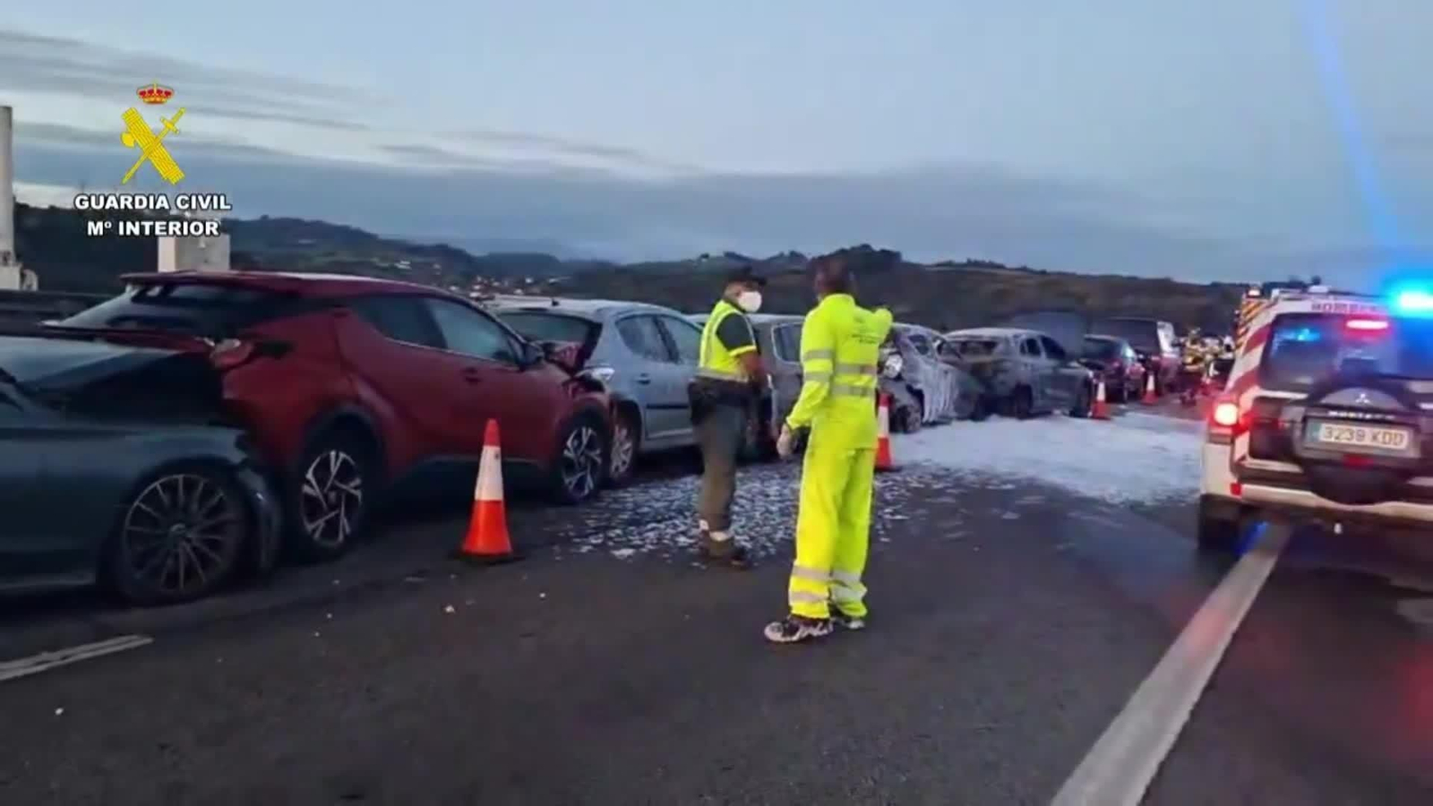 va accidente multiple gijon