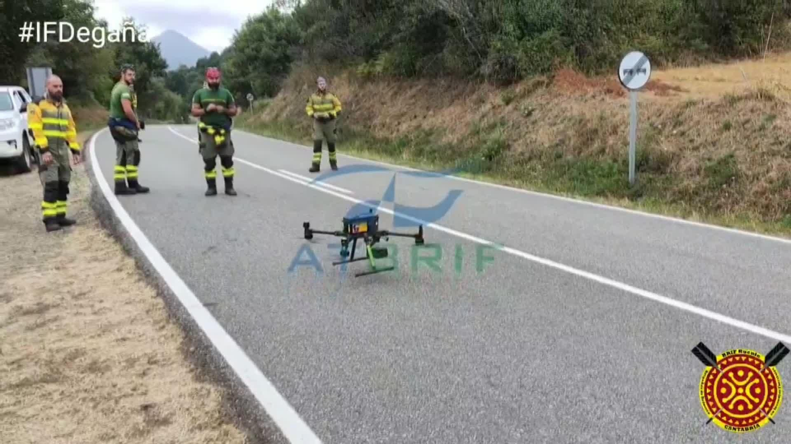 V047-IMAGENES BRIF TRABAJOS INCENDIO DEGAÑA AST