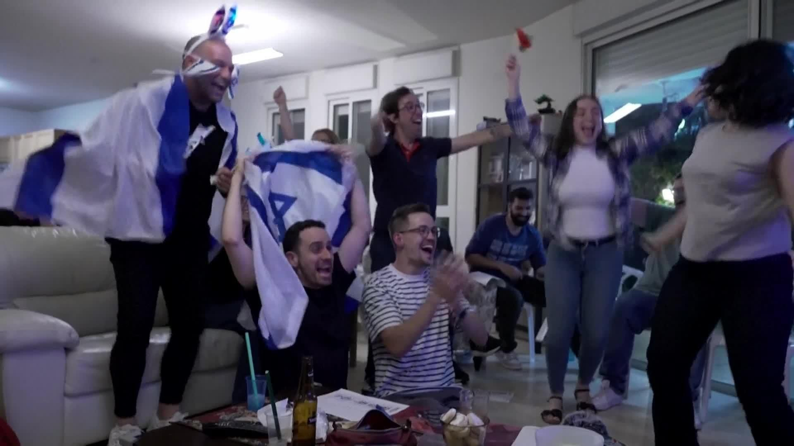 va israelies celebraciones eurovision