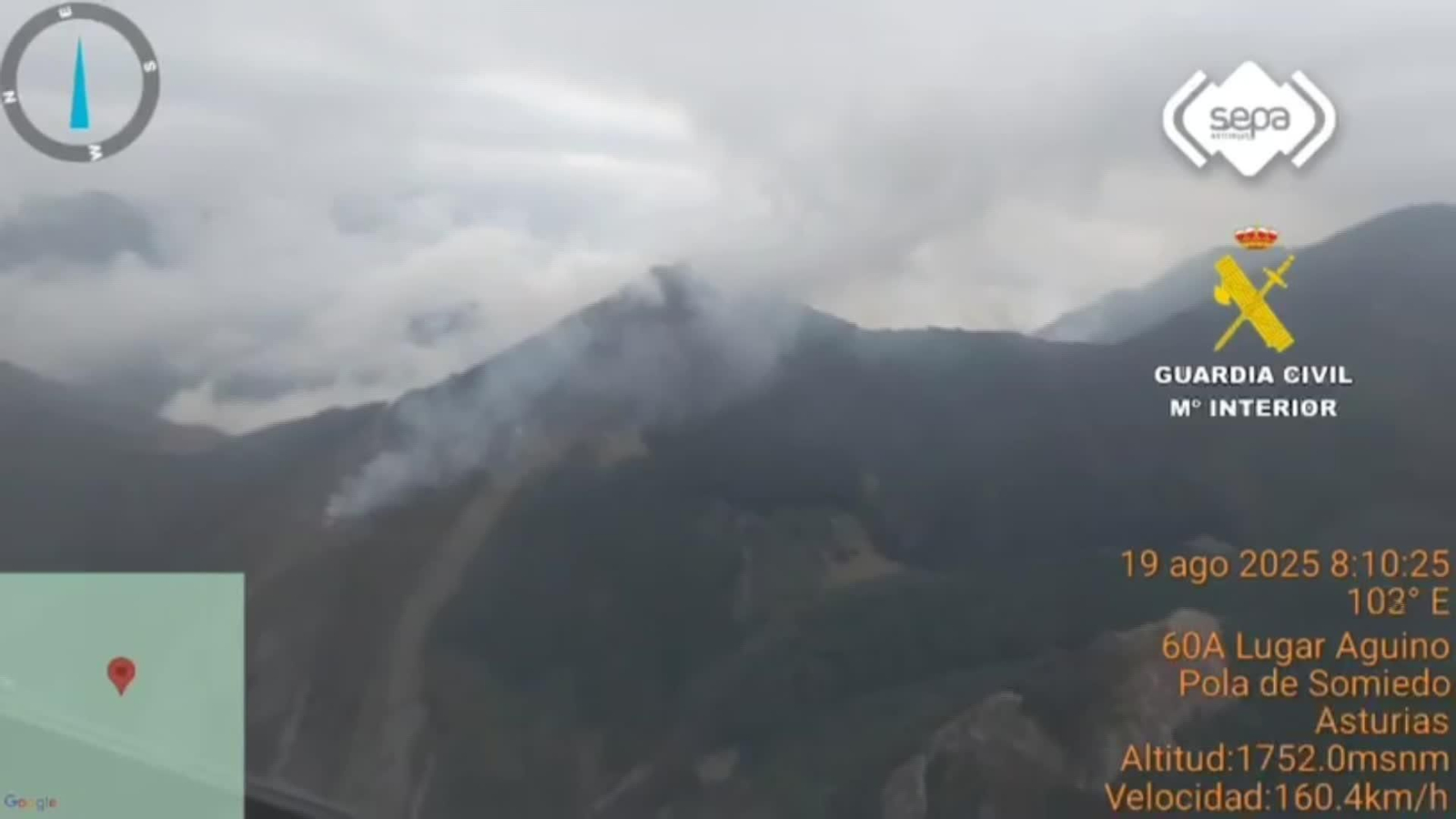 M022-IMAGENES GCIVIL AEREAS INCENDIO POLA SOMIEDO