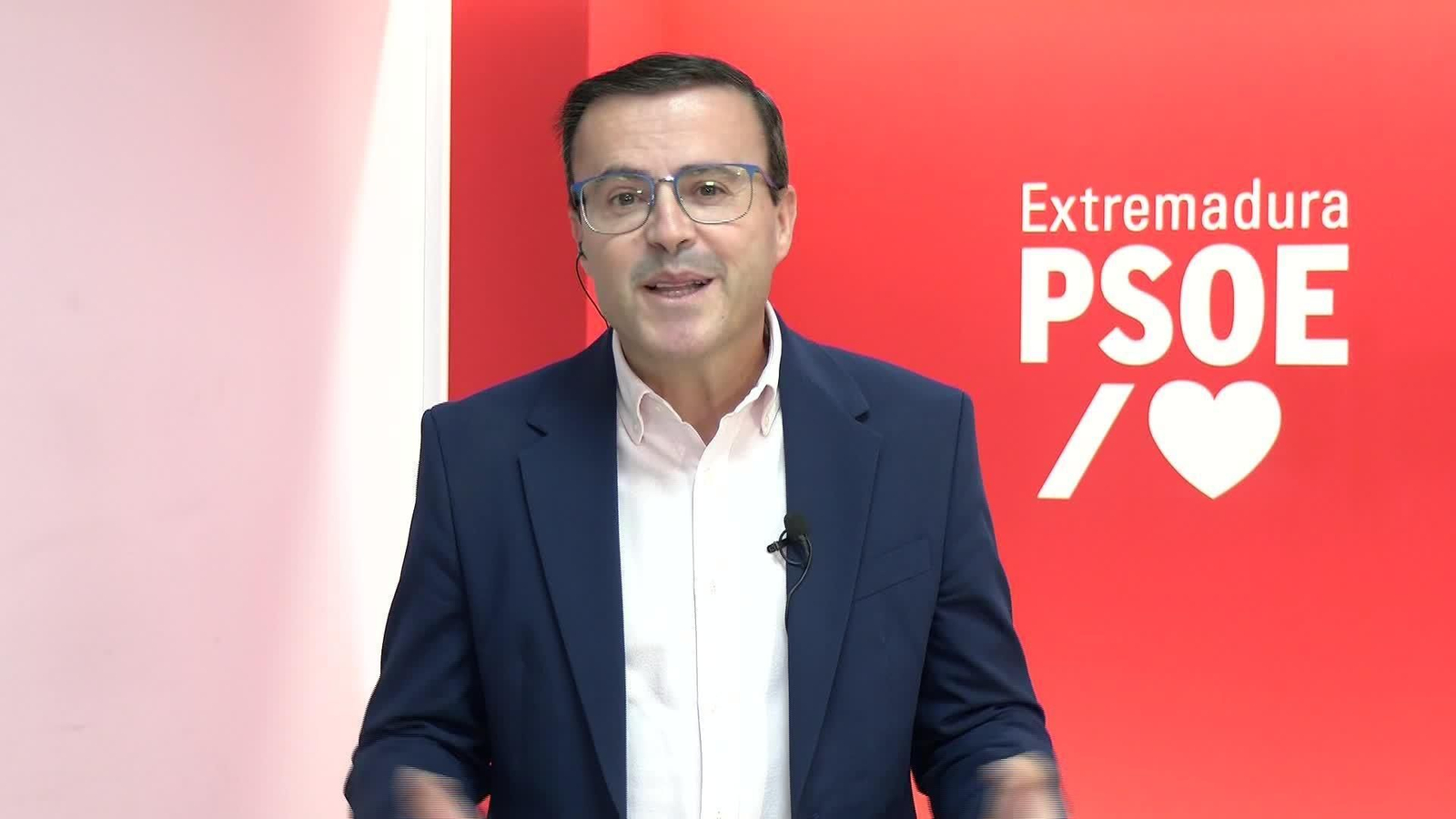 L014-BADAJOZ ENTREVISTA GALLARDO PSOE MEDIASET L014-BADAJOZ ENTREVISTA GALLARDO PSOE MEDIASET