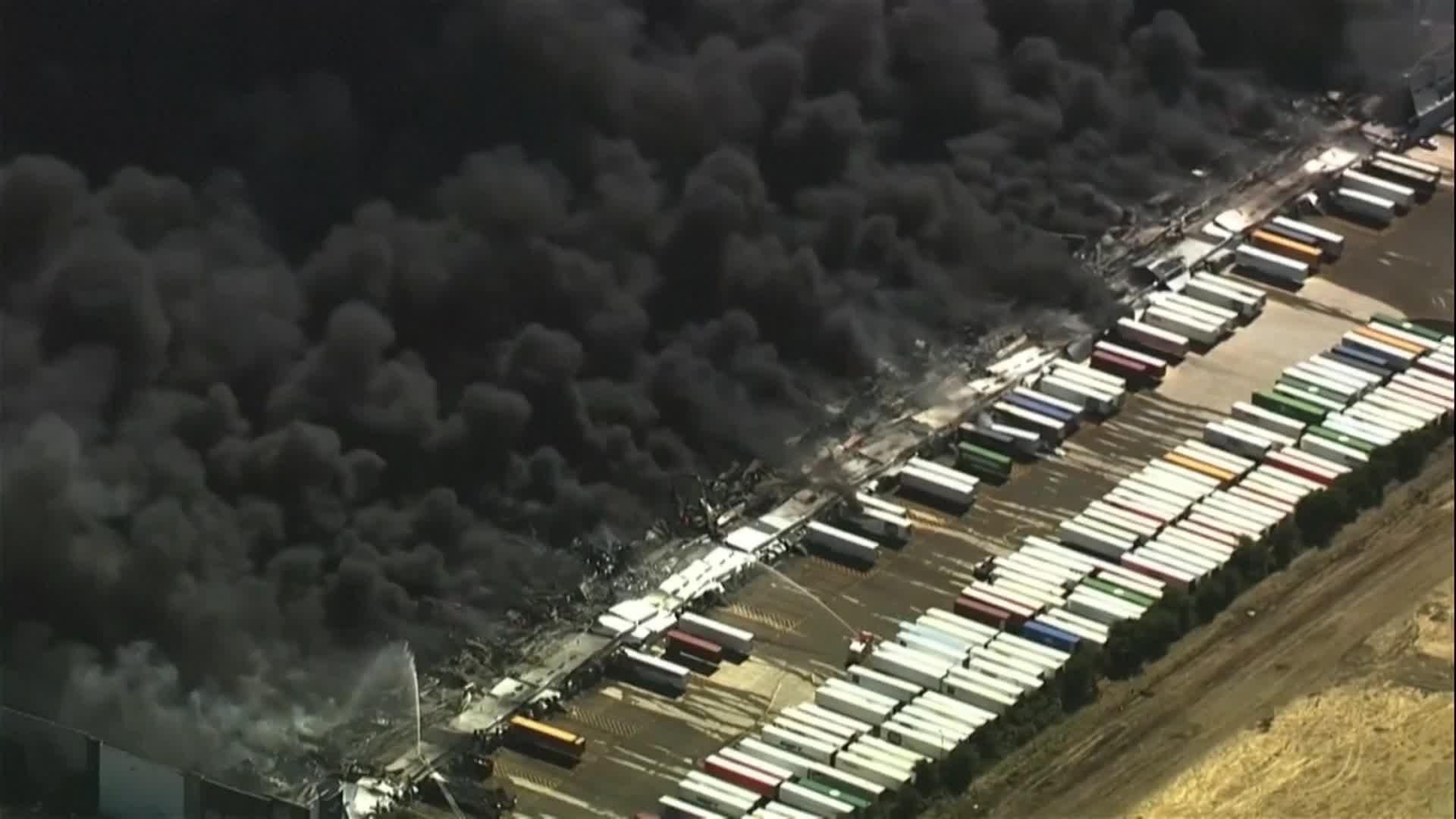 va incendio nave california