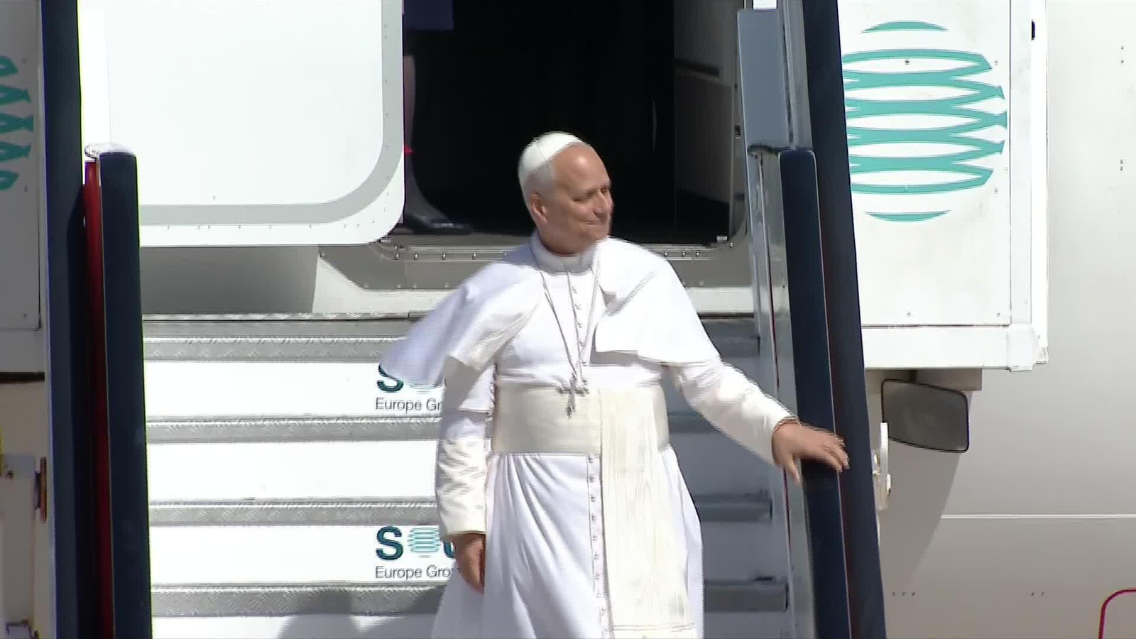 J054-EDI VARIOS SANCHEZ CON EL PAPA