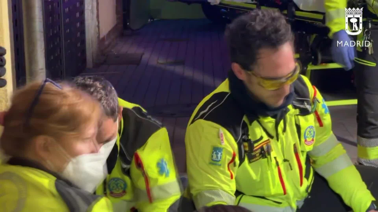 V011-MADRID APUÑALADOS 112 VILLAVERDE