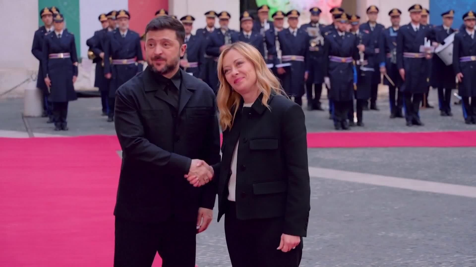 va zelenski en italia