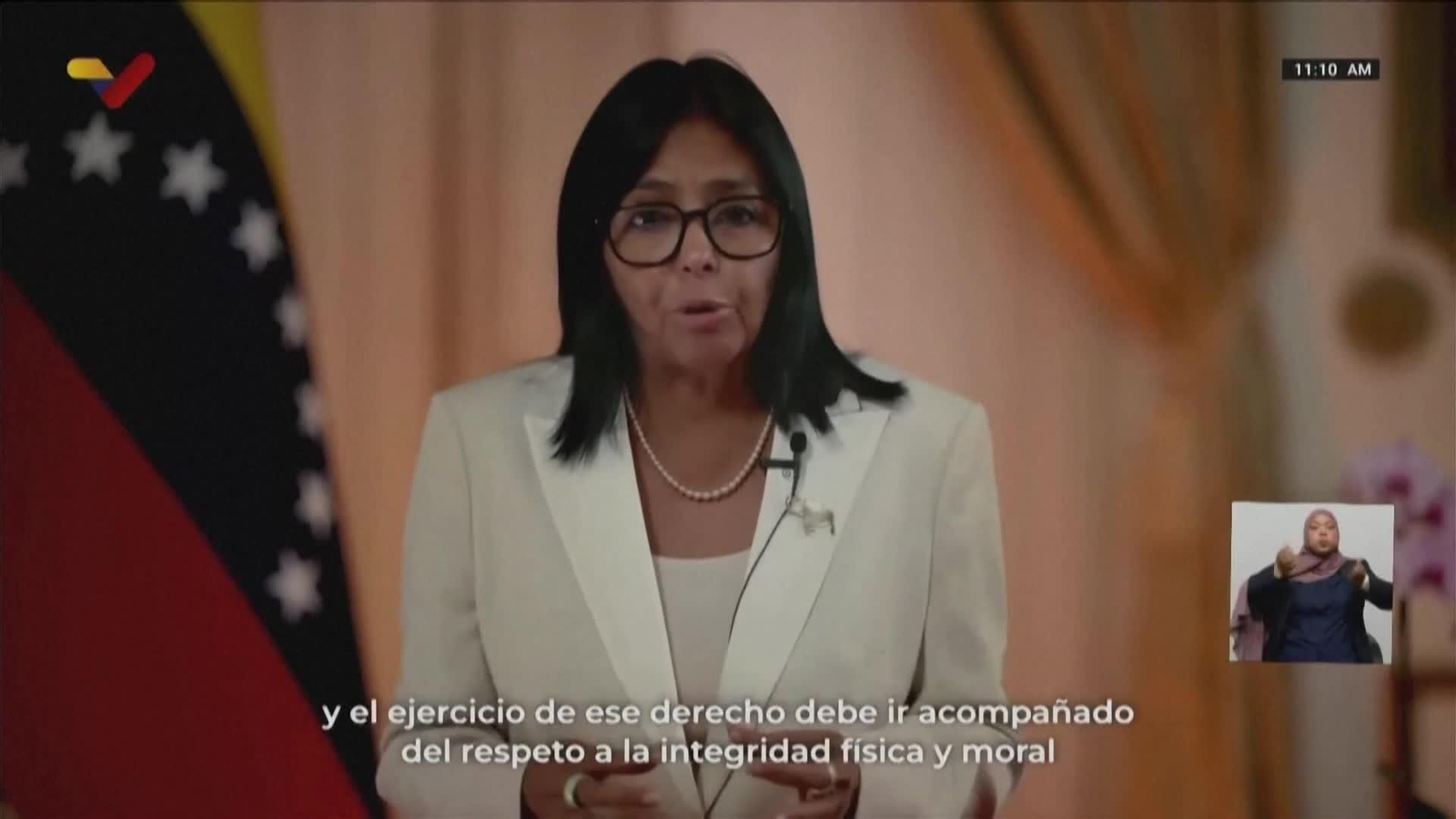va venezuela delcy promete elecciones sin fecha