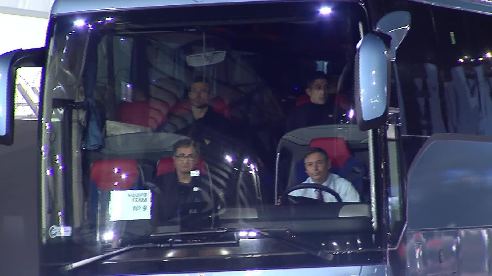 X078-ATENAS LLEGADAS OLYMPIAKOS DE EL PIREO REAL MADRID