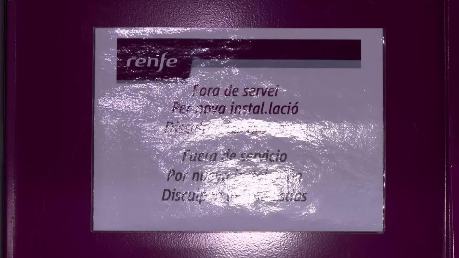 X029-BARCELONA SITUACION TRAFICO FERROVIARIO