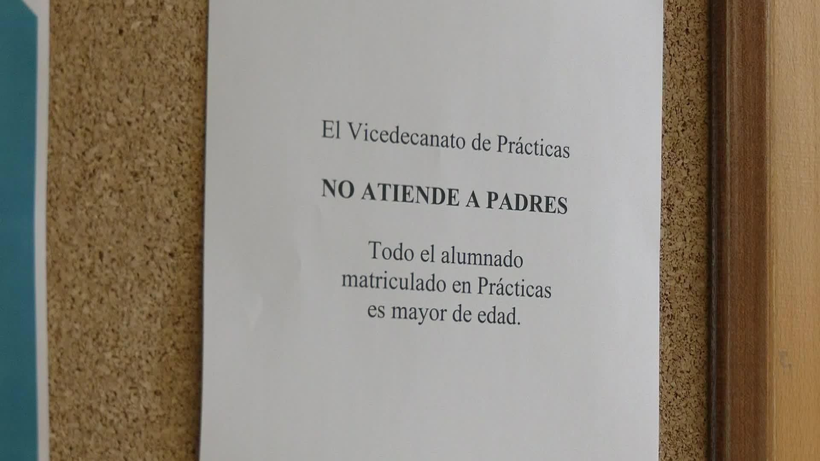 X038-GRANADA UNIVERSIDAD NO ATIENDE A PADRES