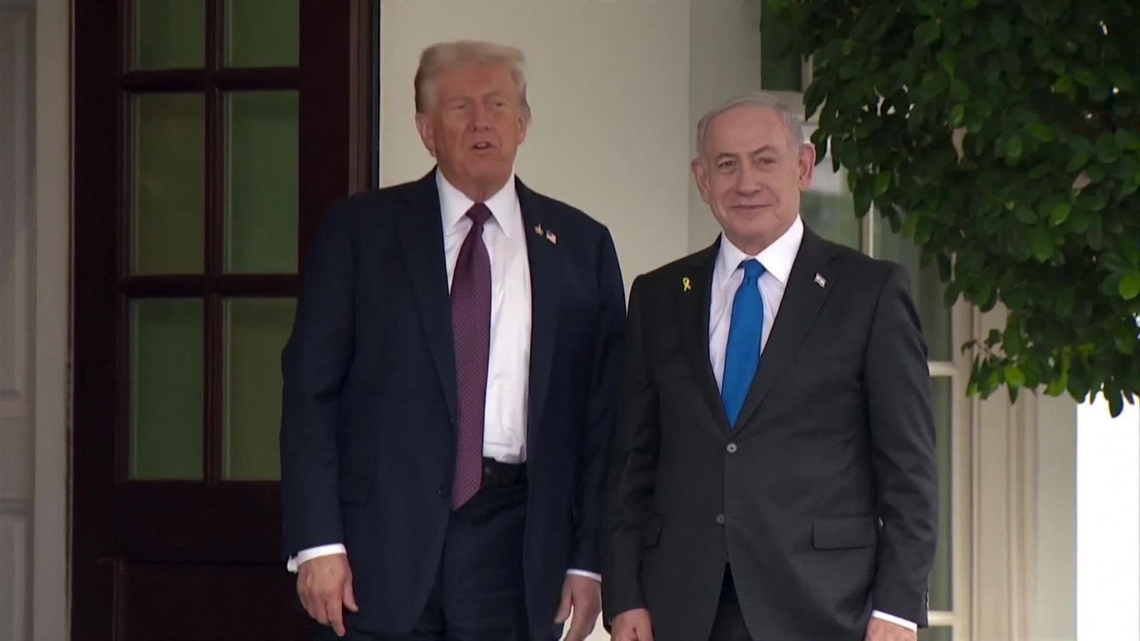 web netanyahu en casa blanca