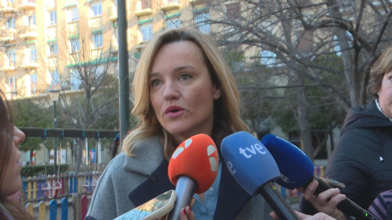 a candidata del PSOE a la presidencia de Aragón, Pilar Alegría