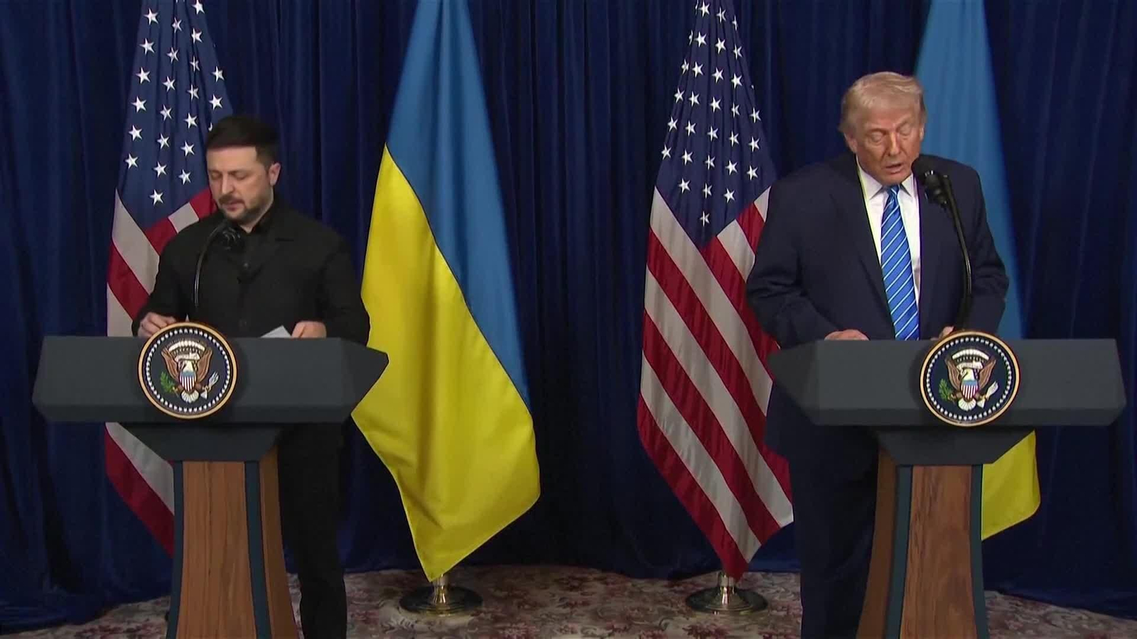 web trump y zelenski