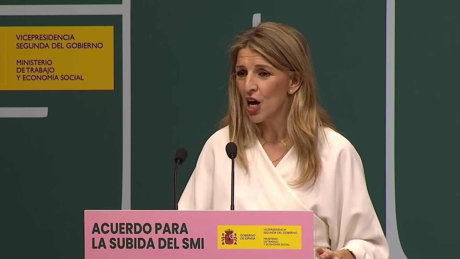 L071-MADRID YOLANDA DIAZ AUMENTO SMI MINISTERIO