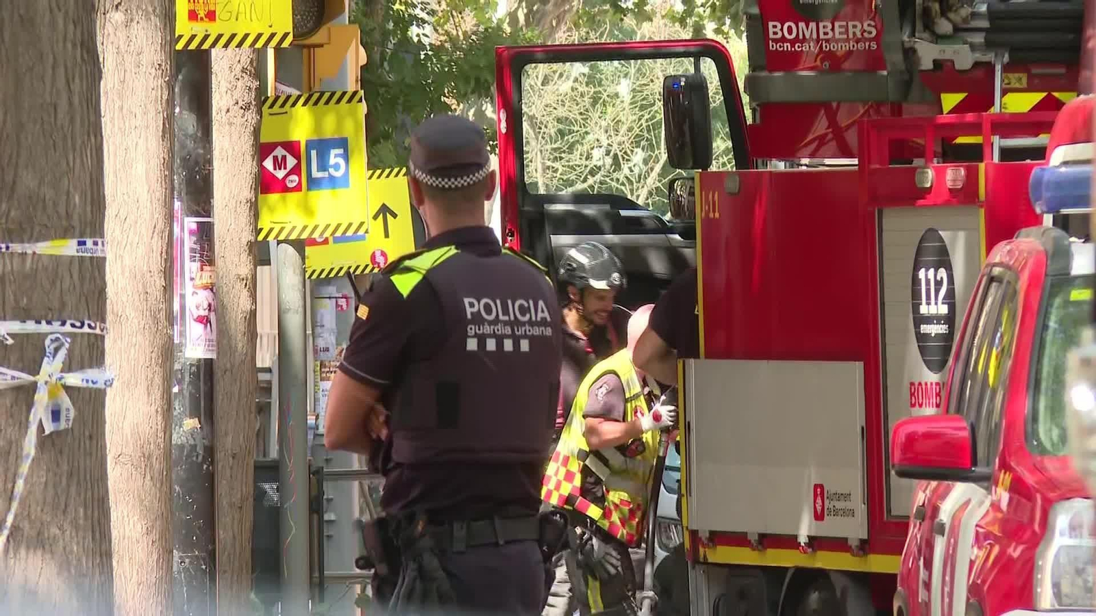 J047-BARCELONA SEGUIMIENTO EXPLOSION GAS METRO 2 FIN