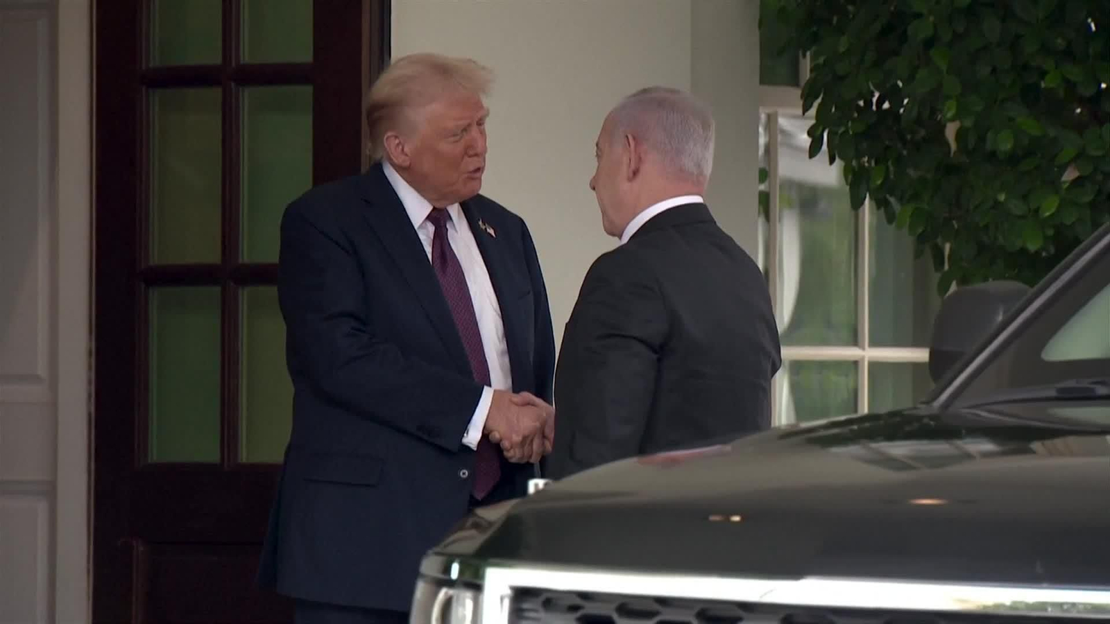 va trump y netanyahu