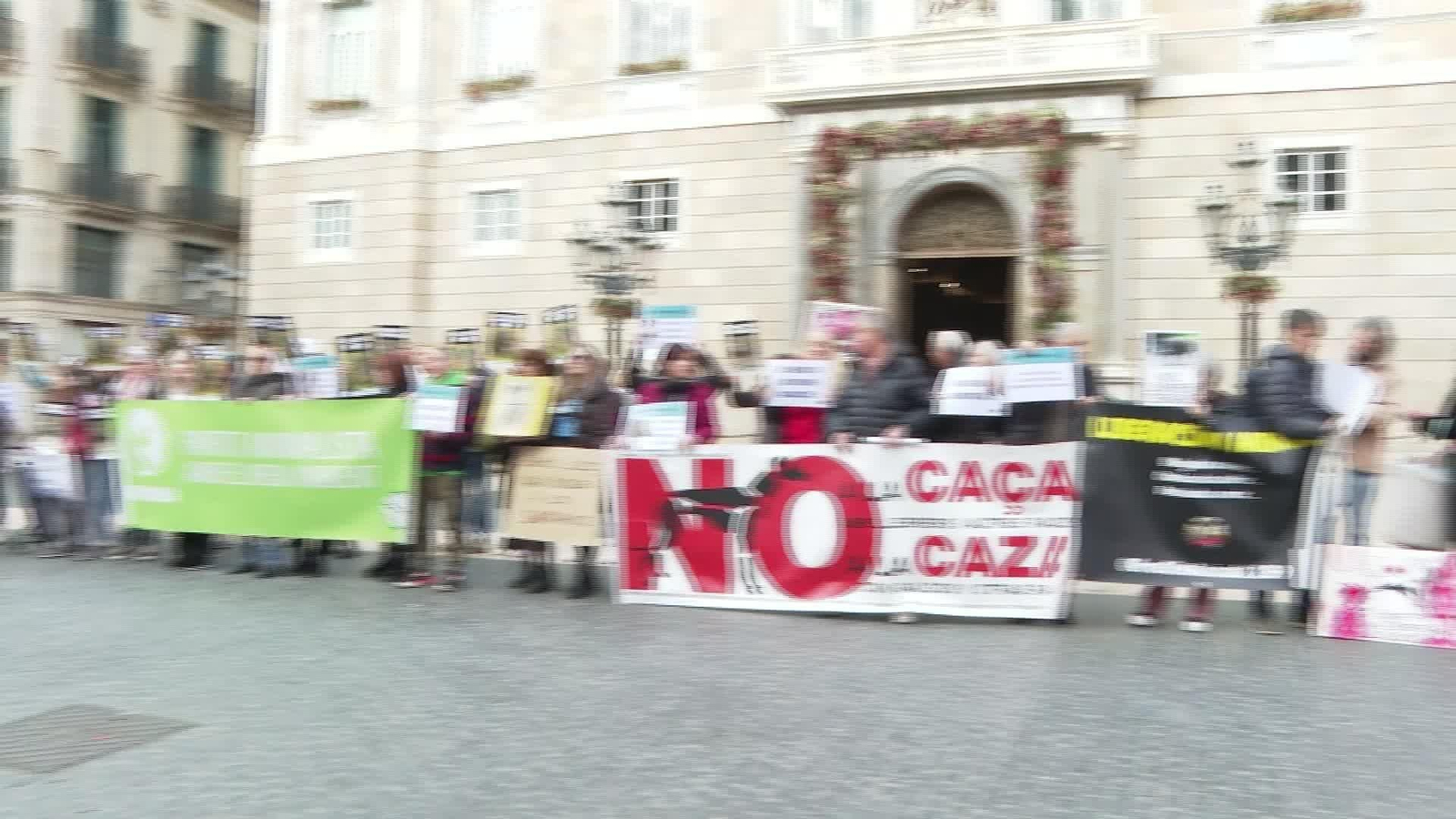 S025-BARCELONA PROTESTA ECOLOGISTAS PESTE PORCINA