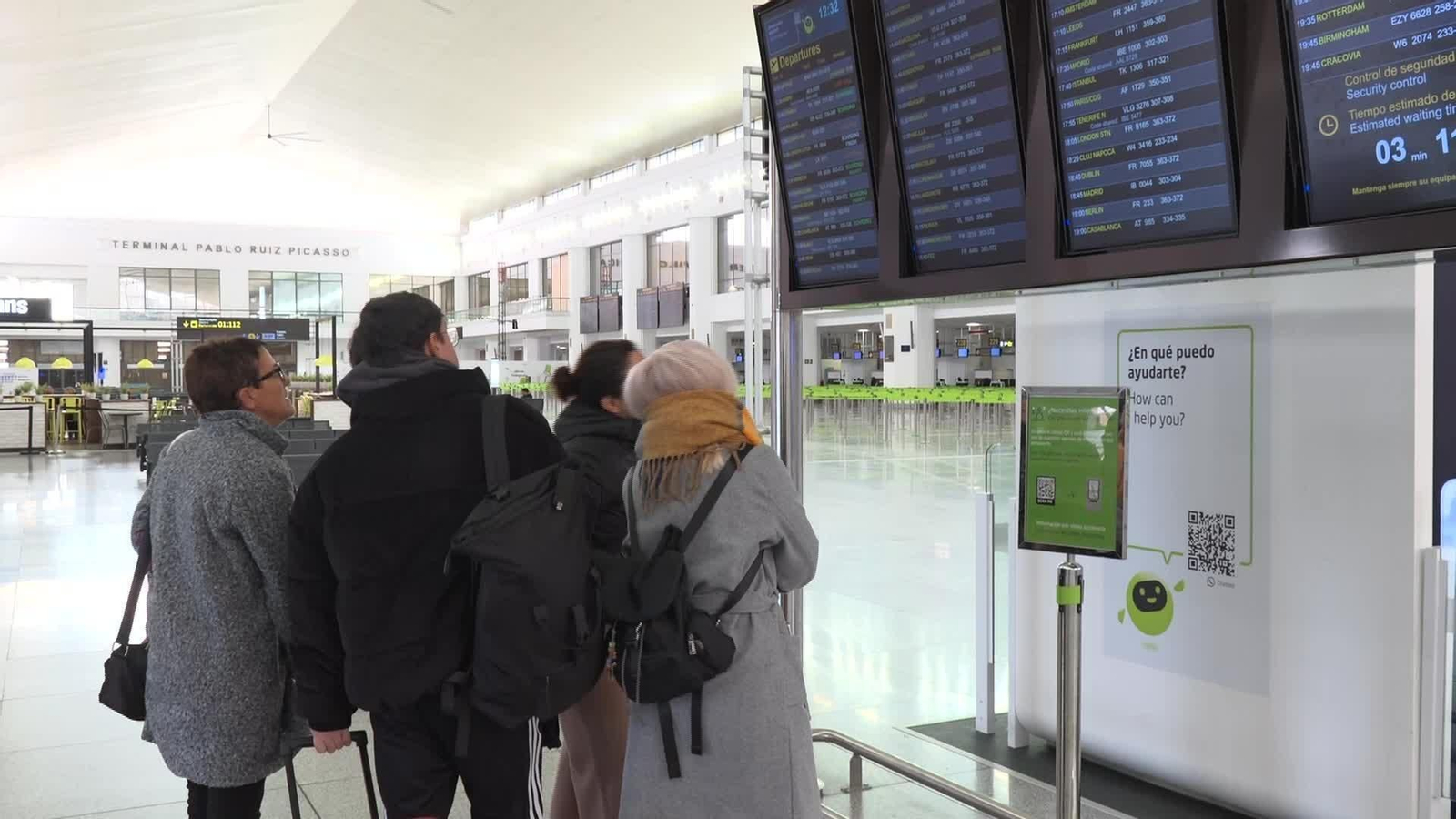 S023-MÁLAGA AUMENTA DEMANDA VUELOS TRAS ACCIDENTE