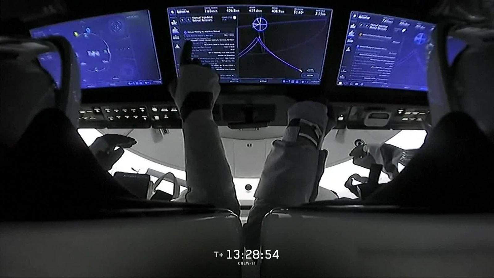 S032-ESPACIO EXTERIOR LLEGADA ASTRONAUTAS EEI