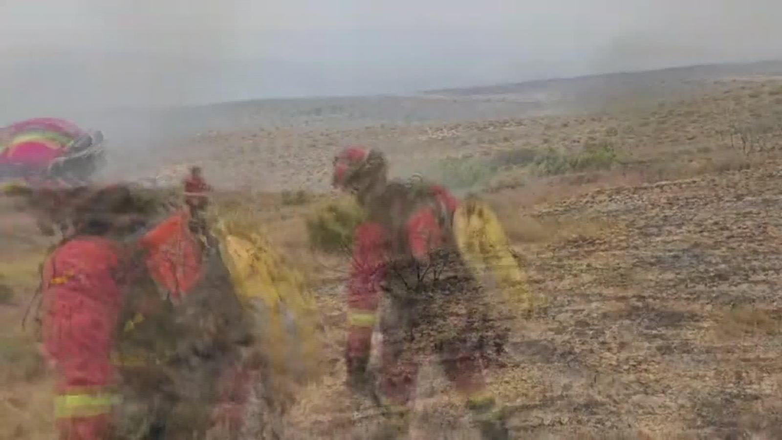 M075-TERUEL MOLINOS INCENDIO TARDE