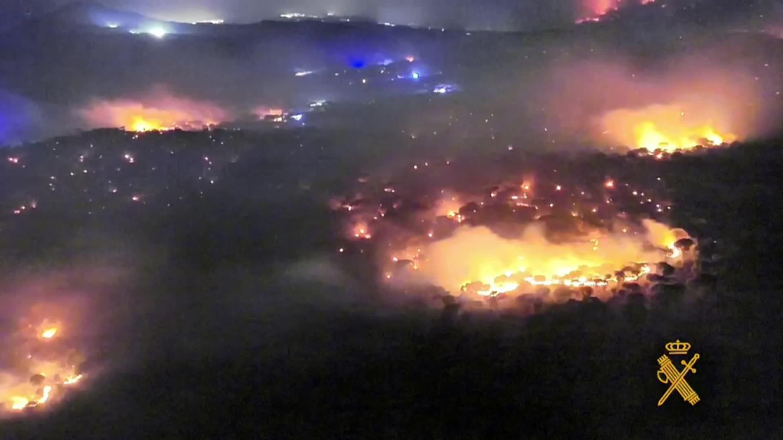 D013-MADRID IMÁGENES GC INCENDIOS