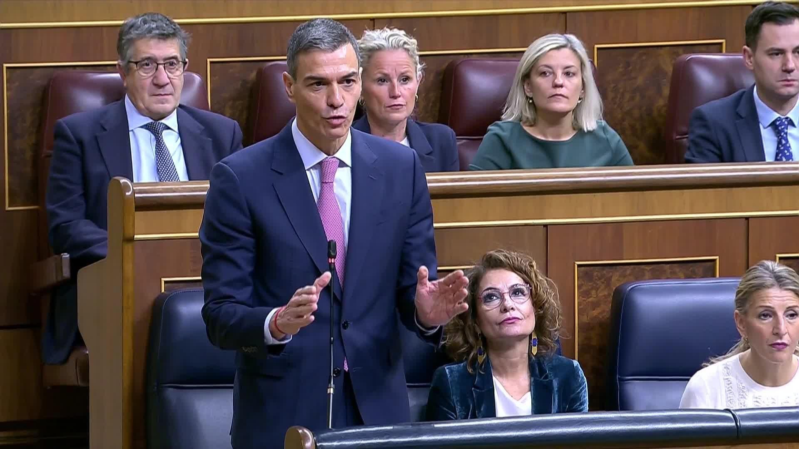 va feijoo a sanchez control