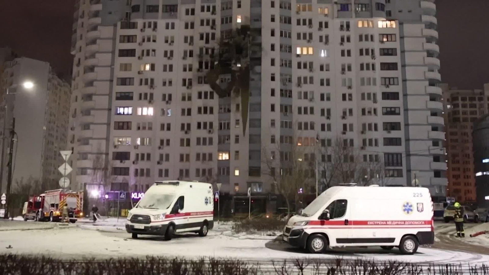 V004-UCRANIA NUEVOS ATAQUES SOBRE KIEV