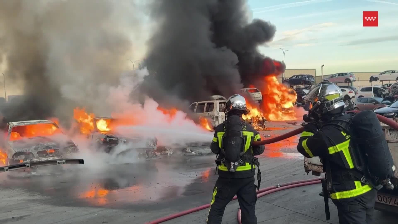 va incendio desguace san martin