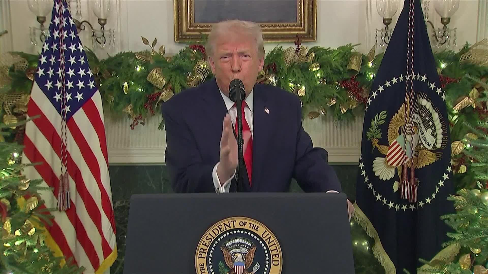 va trump hace balance